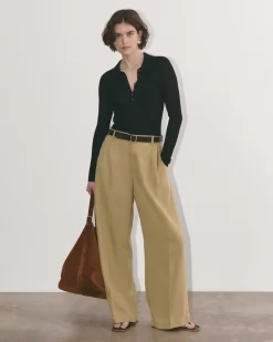 Everlane Pants|Wide-Leg Pants*The Trouser in Buttersoft