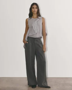 Everlane Pants|Wide-Leg Pants*The Trouser in Buttersoft