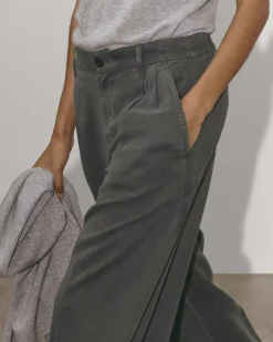 Everlane Pants|Wide-Leg Pants*The Trouser in Buttersoft