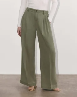 Everlane Pants|Wide-Leg Pants*The Trouser in Buttersoft