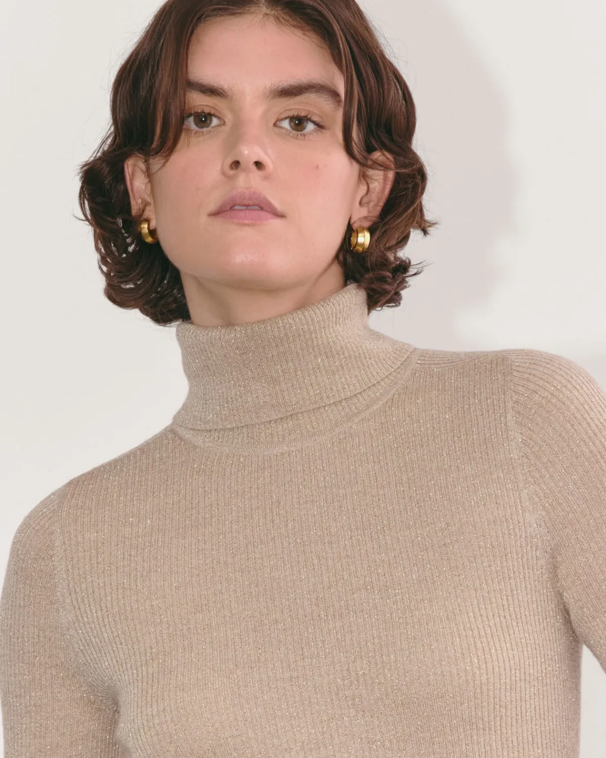 Everlane Sweaters|Turtleneck Sweaters*The Turtleneck in Lurex Merino