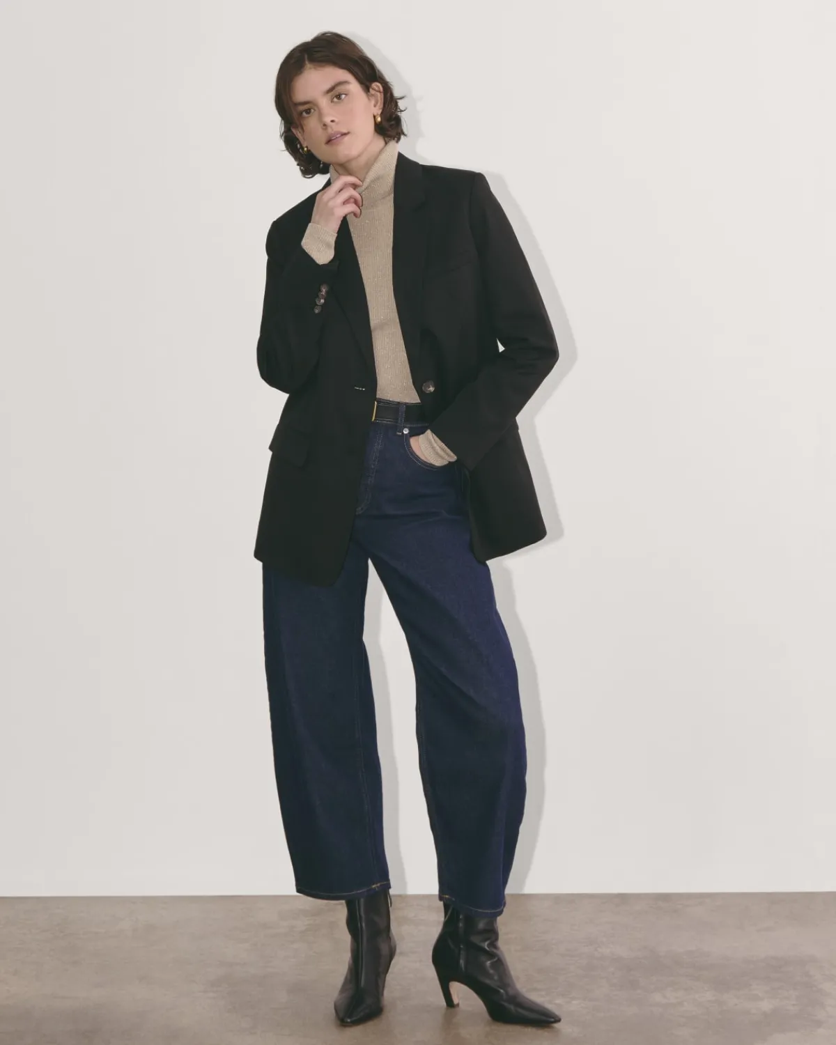 Everlane Sweaters|Turtleneck Sweaters*The Turtleneck in Lurex Merino