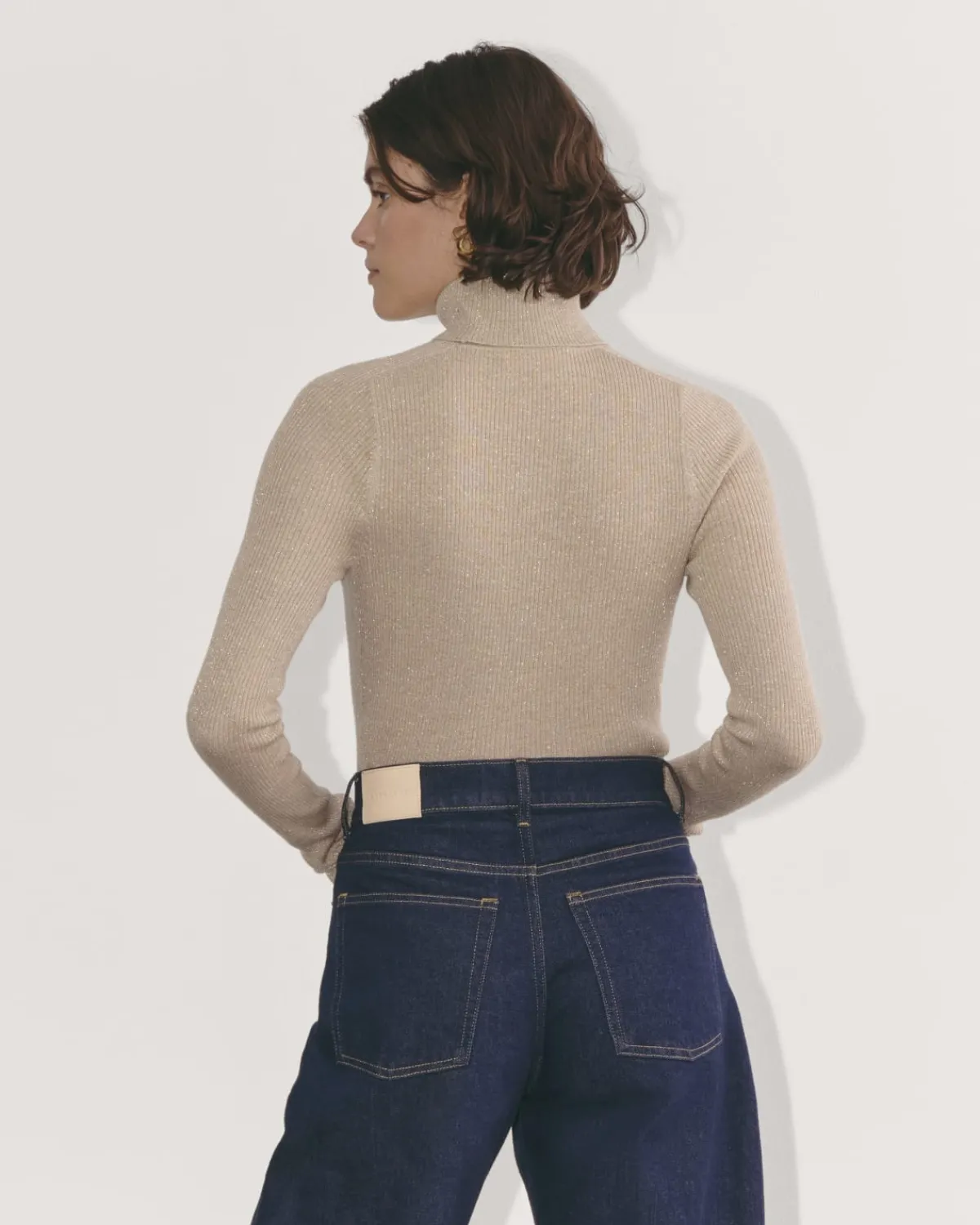 Everlane Sweaters|Turtleneck Sweaters*The Turtleneck in Lurex Merino