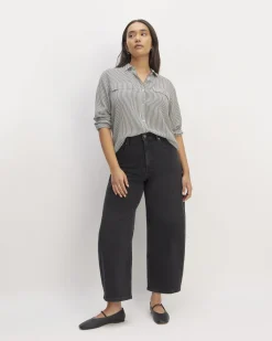 Everlane Tops*The Utility Shirt in Washable Silk