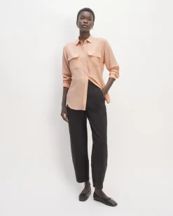 Everlane Tops*The Utility Shirt in Washable Silk