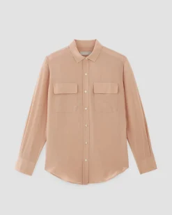 Everlane Tops*The Utility Shirt in Washable Silk