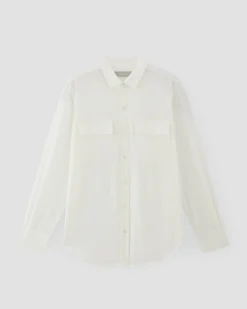 Everlane Tops*The Utility Shirt in Washable Silk
