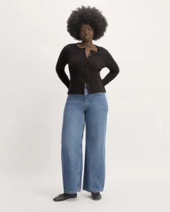 Everlane Tops*The Vintage Rib Cardigan