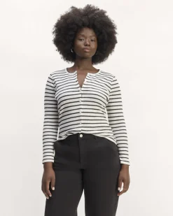 Everlane Tops*The Vintage Rib Cardigan
