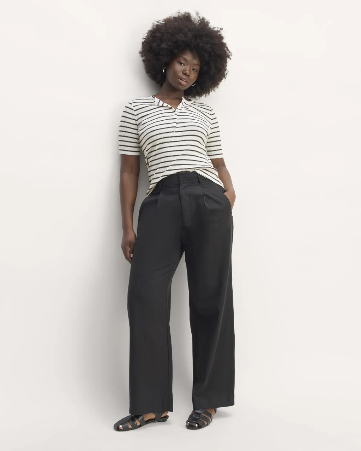 Everlane Tees|Short Sleeve Tees*The Vintage Rib Henley