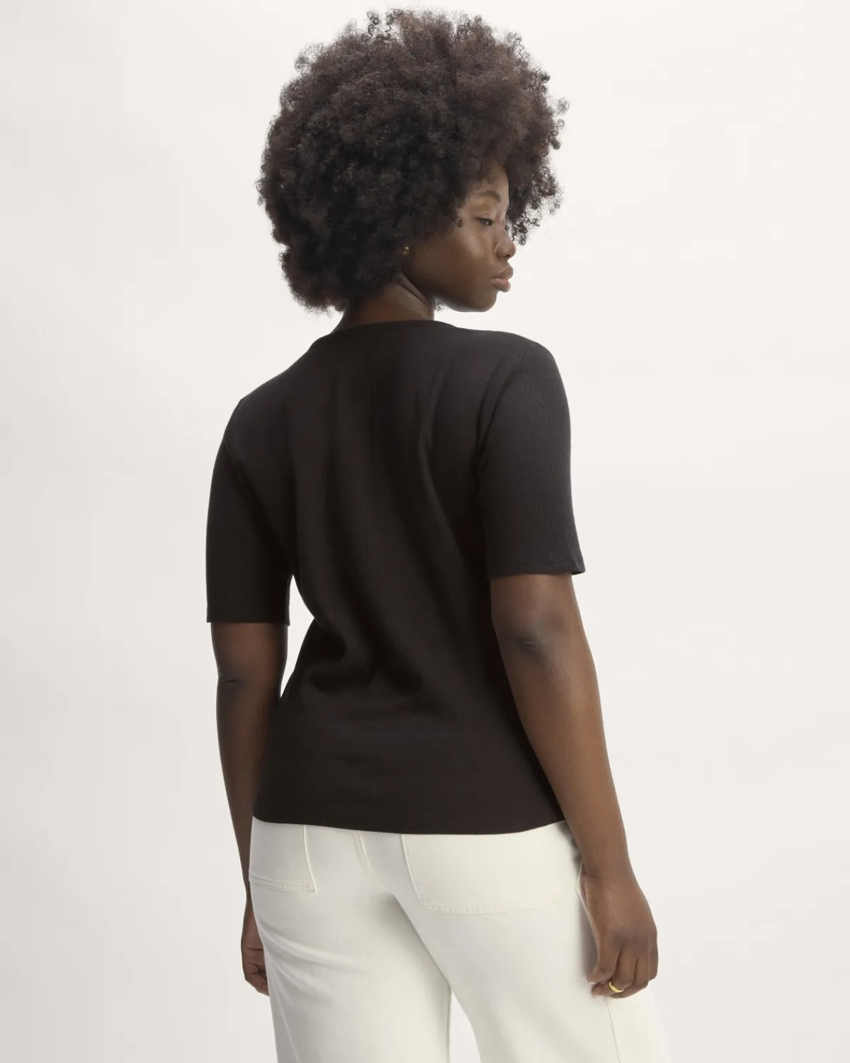 Everlane Tees|Short Sleeve Tees*The Vintage Rib Henley