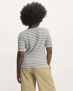 Everlane Tees|Short Sleeve Tees*The Vintage Rib Scoop-Neck Top