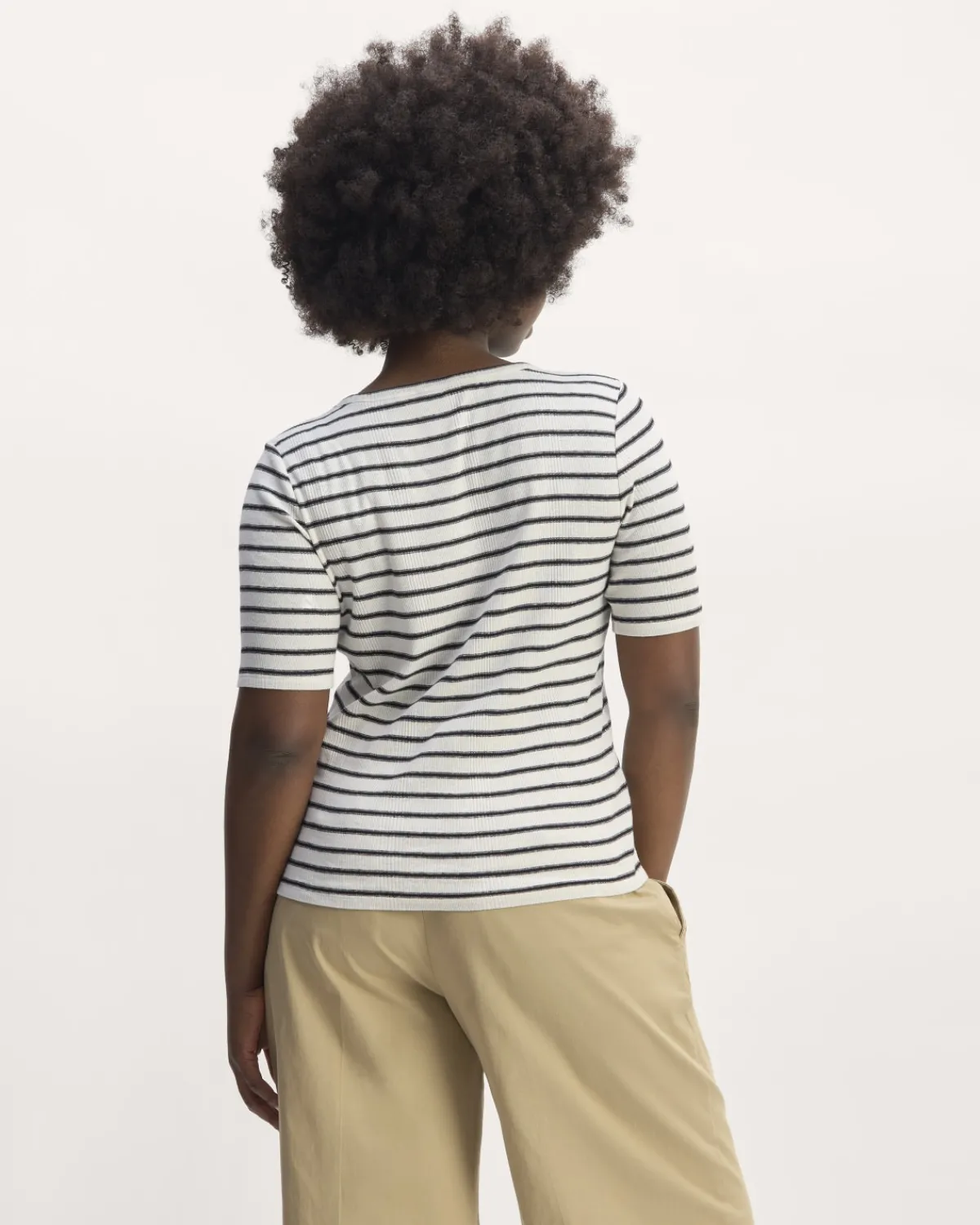 Everlane Tees|Short Sleeve Tees*The Vintage Rib Scoop-Neck Top