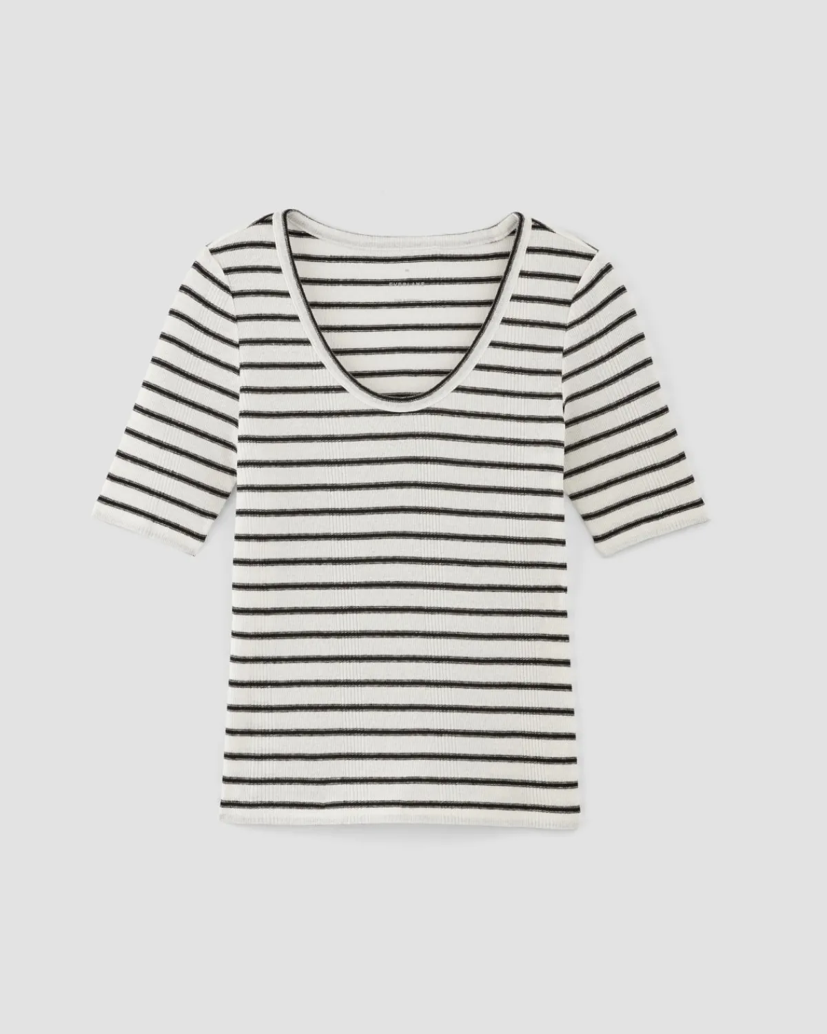 Everlane Tees|Short Sleeve Tees*The Vintage Rib Scoop-Neck Top