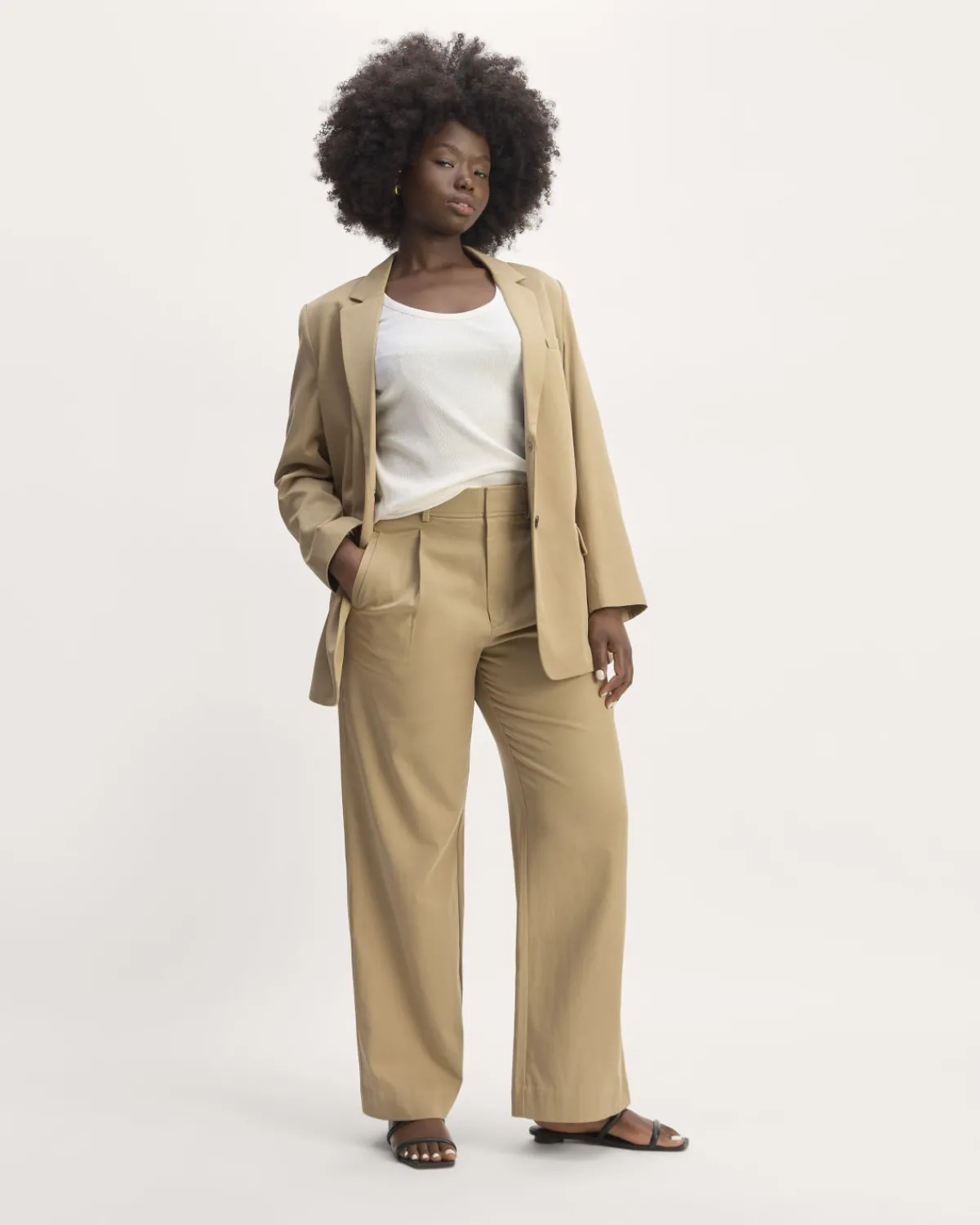 Everlane Tees|Short Sleeve Tees*The Vintage Rib Scoop-Neck Top