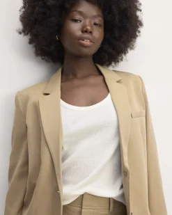 Everlane Tees|Short Sleeve Tees*The Vintage Rib Scoop-Neck Top