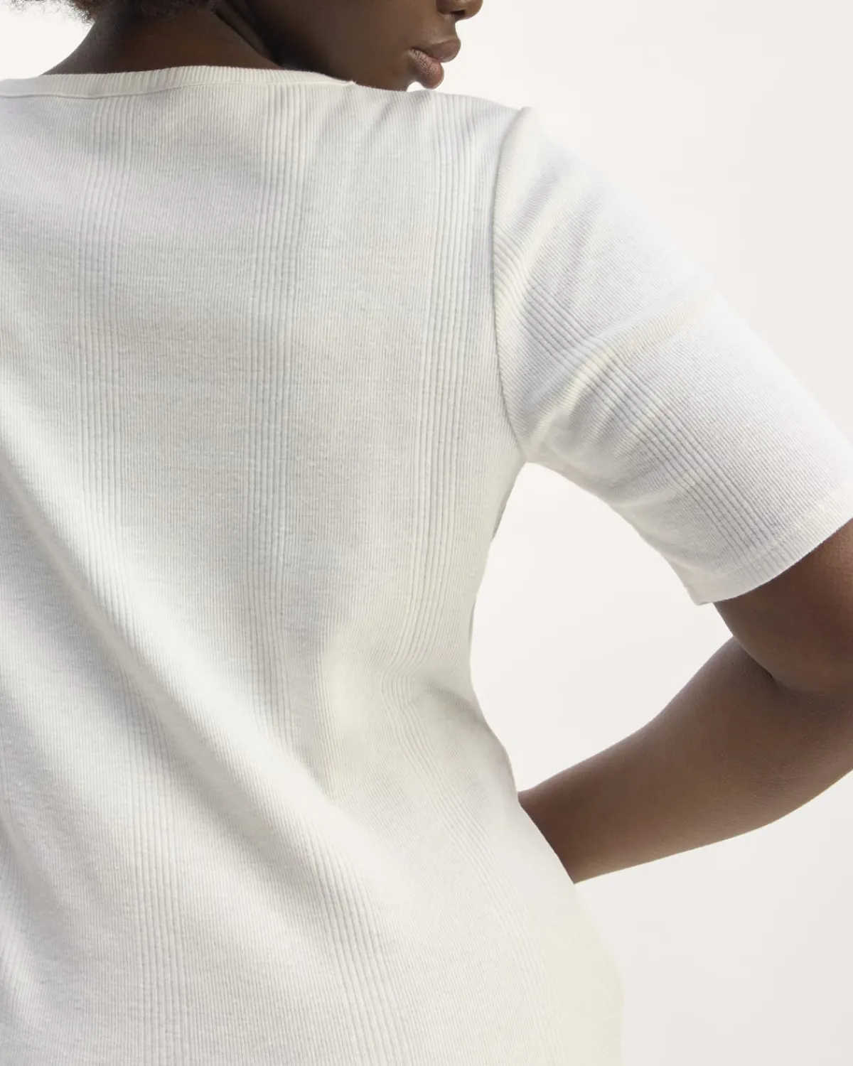 Everlane Tees|Short Sleeve Tees*The Vintage Rib Scoop-Neck Top