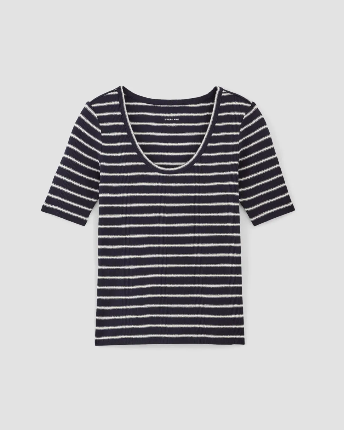 Everlane Tees|Short Sleeve Tees*The Vintage Rib Scoop-Neck Top