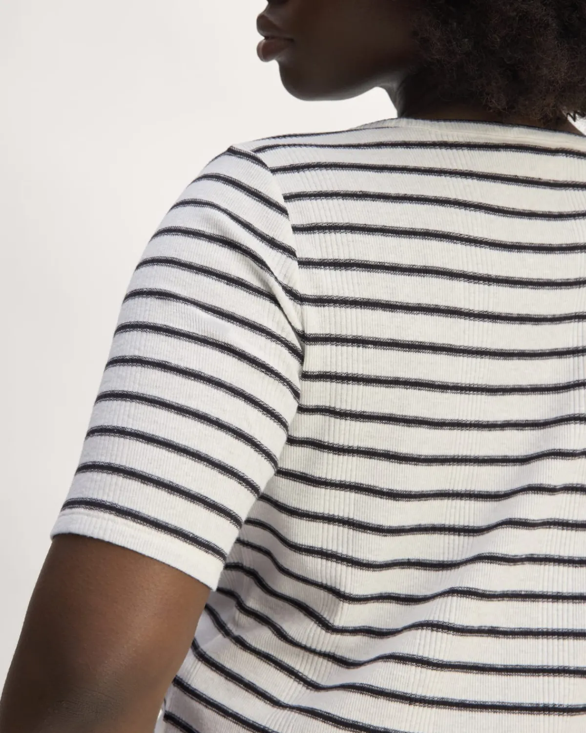 Everlane Tees|Short Sleeve Tees*The Vintage Rib Scoop-Neck Top