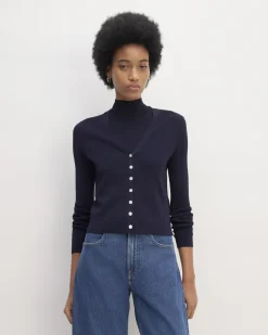 Everlane Sweaters|Crew Sweaters*The Viscose Knit Cardigan
