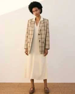 Everlane Dresses*The Viscose Knit Polo Midi Dress