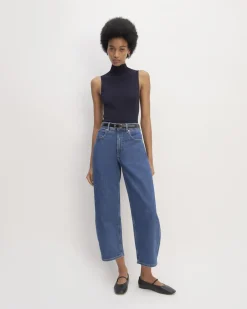 Everlane Sweaters*The Viscose Mock Neck Top
