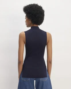 Everlane Sweaters*The Viscose Mock Neck Top
