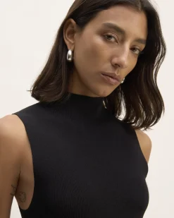 Everlane Sweaters*The Viscose Mock Neck Top