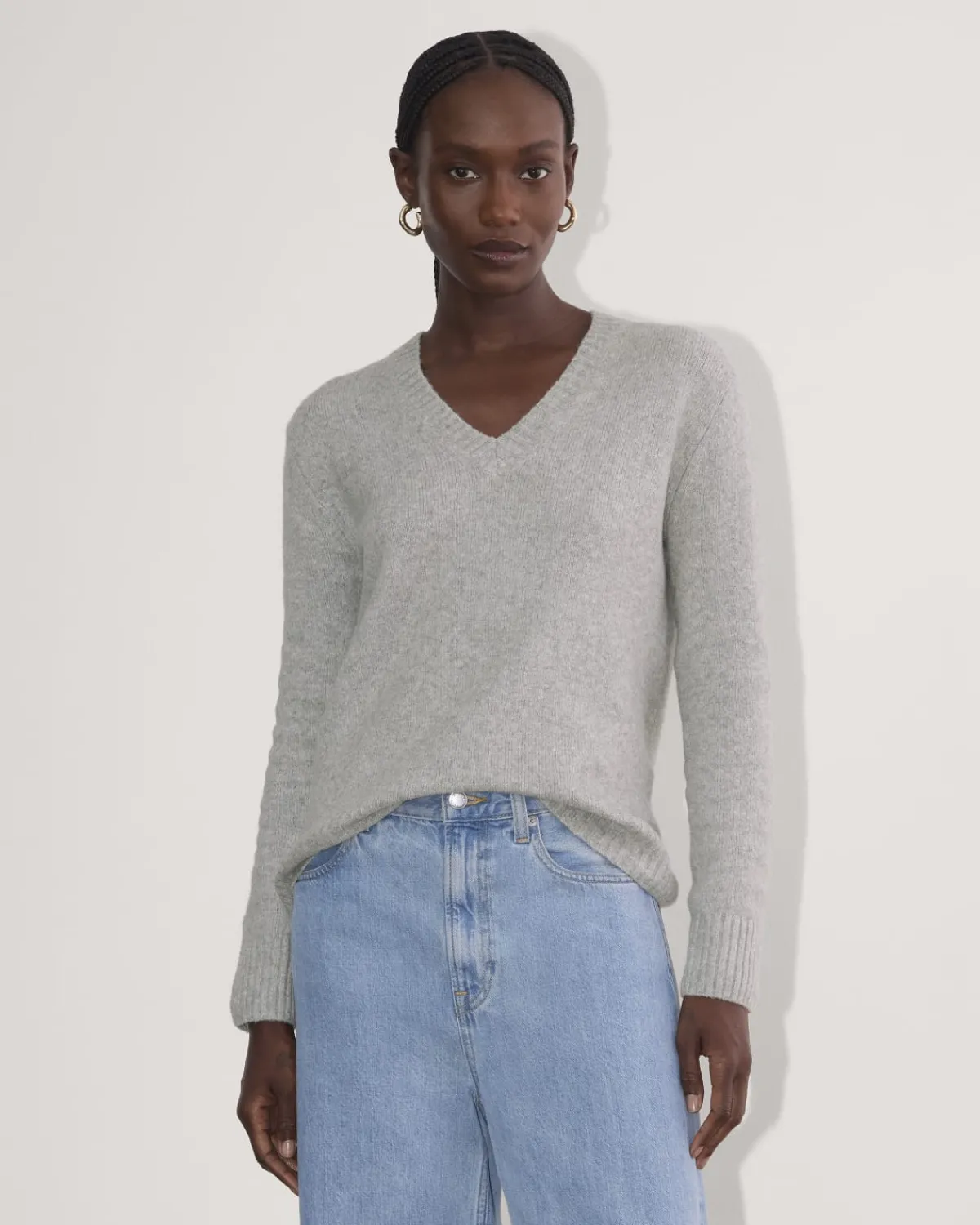Everlane Sweaters|V-Neck Sweaters*The V-Neck Sweater in Plush Cotton