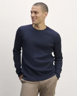 Everlane Tees|Tees*The Waffle Long-Sleeve Crew White