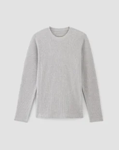 Everlane Tees|Tees*The Waffle Long-Sleeve Crew White