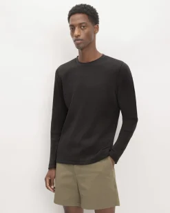 Everlane Tees|Tees*The Waffle Long-Sleeve Crew White
