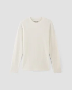 Everlane Tees|Tees*The Waffle Long-Sleeve Crew White