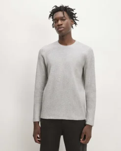 Everlane Tees|Tees*The Waffle Long-Sleeve Crew White