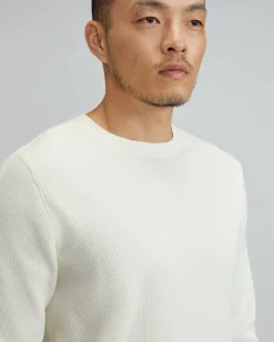 Everlane Tees*The Waffle Long-Sleeve Crew Tee
