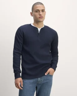 Everlane Tees*The Waffle Long-Sleeve Henley