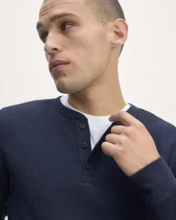 Everlane Tees*The Waffle Long-Sleeve Henley
