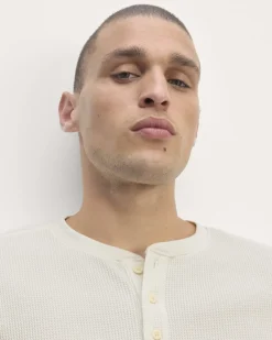Everlane Tees*The Waffle Long-Sleeve Henley