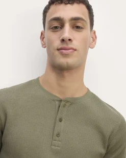 Everlane Tees*The Waffle Long-Sleeve Henley