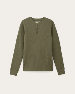 Everlane Tees*The Waffle Long-Sleeve Henley
