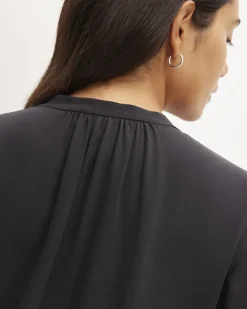 Everlane Tops*The Washable Clean Silk V-Neck Top