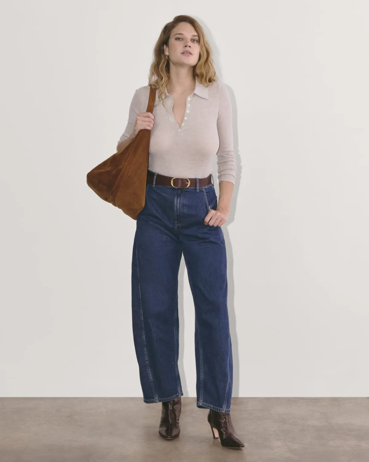 Everlane Jeans|Barrel Jeans*The Way-High® Twist Curve Jean