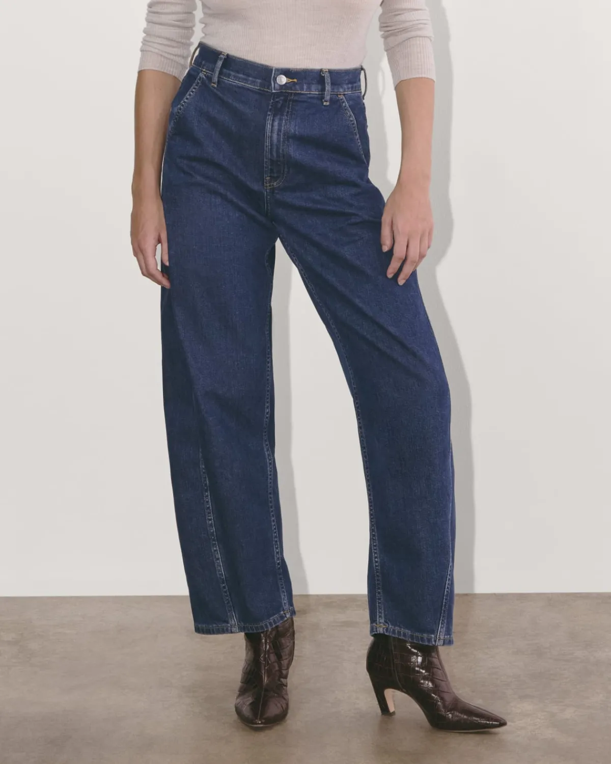 Everlane Jeans|Barrel Jeans*The Way-High® Twist Curve Jean