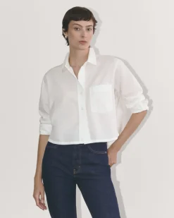 Everlane Tops*The Way-Short Shirt in Silky Cotton