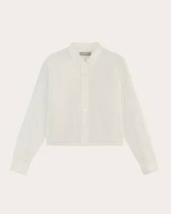 Everlane Tops*The Way-Short Shirt in Silky Cotton