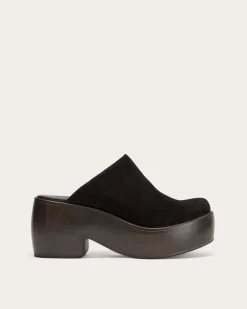 Everlane Shoes|Heels*The Wooden Puffa Clog