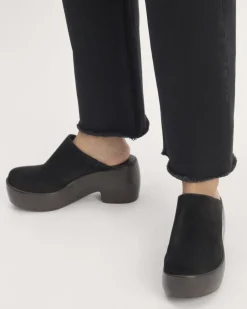 Everlane Shoes|Heels*The Wooden Puffa Clog