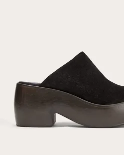 Everlane Shoes|Heels*The Wooden Puffa Clog