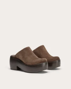 Everlane Shoes|Heels*The Wooden Puffa Clog