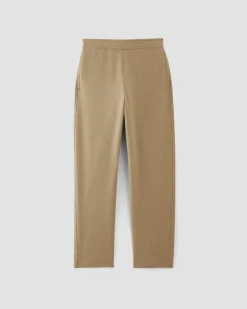 Everlane Pants|Tapered Pants*The Wool Flannel Pull-On Pant Tiger's Eye